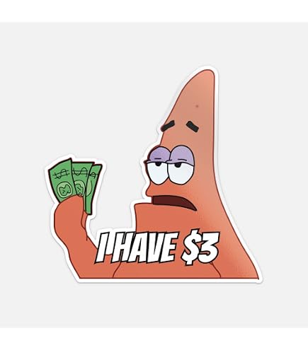 Amazon.com: Patrick Sticker - Auto, Wall, Laptop, Cell, Truck